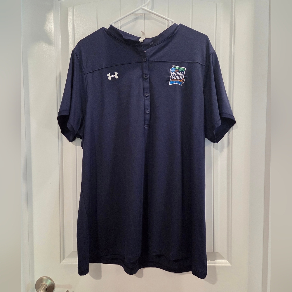 Under Armour Navy Final Four Polo Shirt